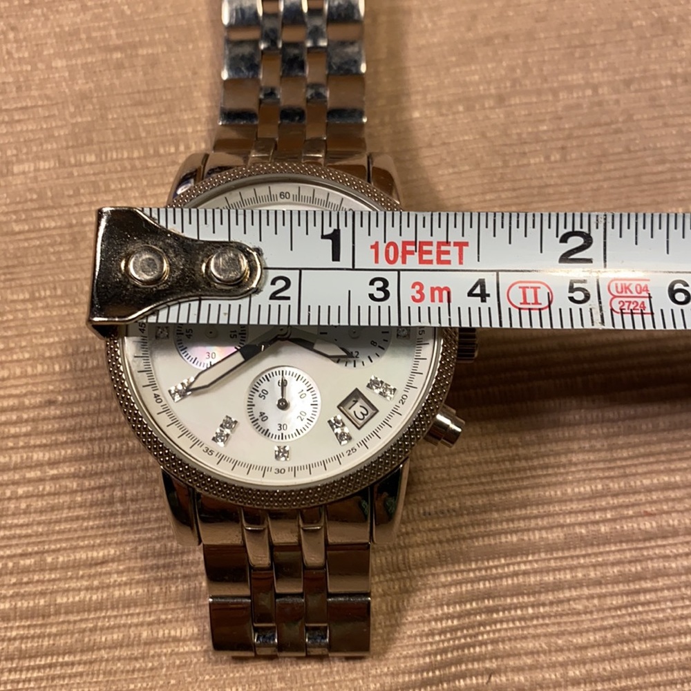 Michael Kors Ritz silver tone quartz watch MK5020 - Picture 6 of 16